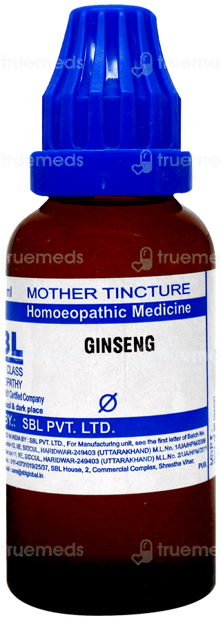 Sbl Ginseng Q Mother Tincture 30Ml
